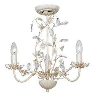 Wayfair.co.uk - Shop Furniture, Lighting, Homeware & More Online Nursery Chandelier, Bathroom Crafts, Cute Nursery, Flower Chandelier, Arm Chandelier, Candle Style Chandelier, 3 Light Chandelier, Semi Flush Ceiling Lights, Led Lamps