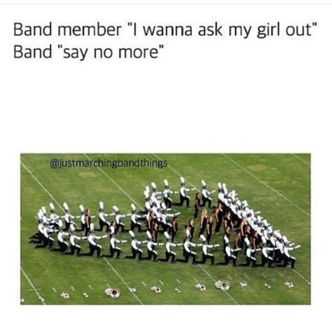 Band Memes Funny So True, Band Memes Funny, Funny Band Jokes, Color Guard Memes, Musician Jokes, Marching Band Jokes, Funny Band, Musical Jokes, Marching Band Memes