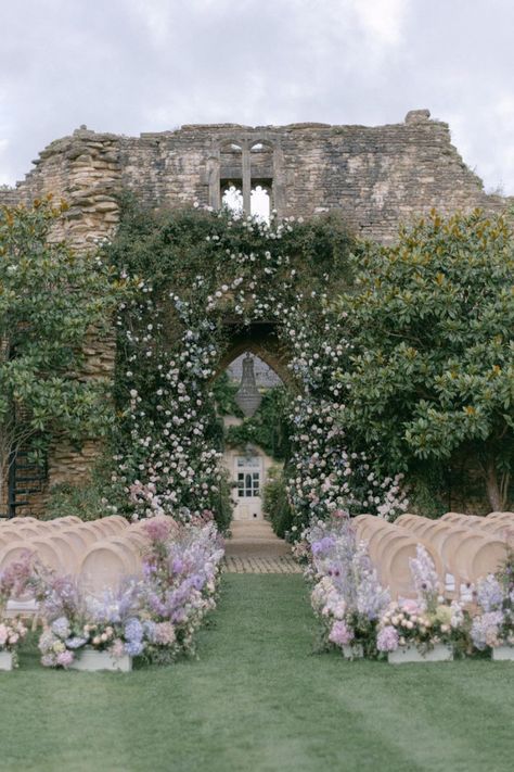 Floral Aisles Are Trending in 2024 Wedding Isles, Romantic Wedding Ceremony, Swipe Right, Wildflower Wedding, Wedding Mood Board, Wedding Aisle, Indoor Wedding, Wedding Mood, Dreamy Wedding