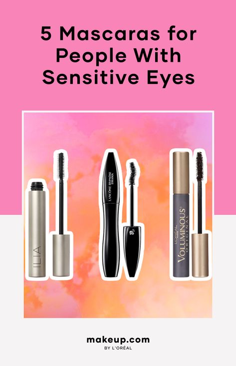 Sensitive Eyes Mascara, Make Up For Sensitive Eyes, Best Mascara For Sensitive Eyes, Sensitive Eye Makeup, What Is The Best Mascara, Best Smudge Proof Mascara, Makeup For Sensitive Eyes, Mascara For Sensitive Eyes, Girlfriend Necklaces