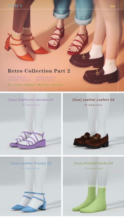 Sims 4 Mm Cc Shoes, Sims 44 Cc Shoes, Sims 4 Maxis Match Shoes Cc, Sims 4 Mm Shoes, Sims 4 Ballet Flats, Maxis Match Cc Shoes, Sims 4 Vintage Shoes, Sims 4cc Shoes, Ts4cc Shoes