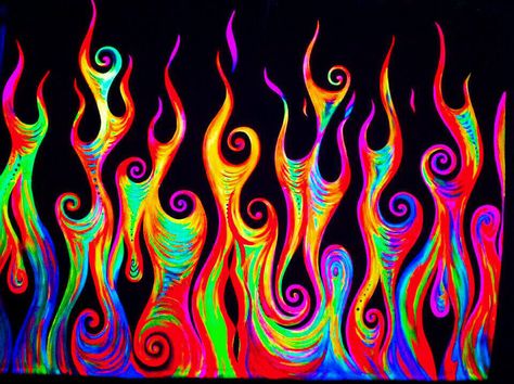 Fire Pattern Drawing, Fairy Pokemon, Rainbow Flames, Fire Mandala, Stationary Background, Drawing Flames, Fire Pattern, Motorcycle Paint, Dark Rainbow