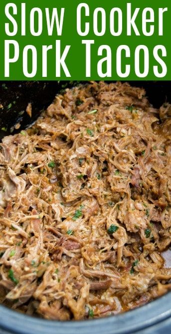 Pulled Pork Tacos Crock Pot Recipes, Crock Pot Pulled Pork Tacos, Diced Pork Recipes, Shredded Pork Crockpot, Pork Loin Pulled Pork, Pork Tacos Crockpot, Shredded Pork Tacos, Pork Roast Crock Pot Recipes, Shredded Pork Recipes