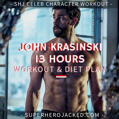 Jack Reacher Workout, Mens Diet Plan, Men’s Workout Routine, 3 Day Workout Plan Men, Work Out Routines For Men, John Krasinski 13 Hours, John Krasinski Workout, Men’s Workout, Band Workouts For Men