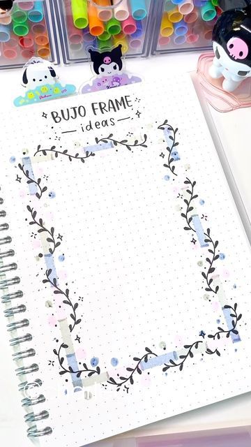 ♡ charlee ♡ on Instagram: "bujo frame ideas💖✨ . . #stationary #bujo #papernote #fyp #lol #doodle #ideas #studygram #bulletjournal #bujolove #ａｅｓｔｈｅｔｉｃ #aesthetics #stationeryaddicts #kawaiiaesthetic #artist #bujoideas" Aesthetic Notes Ideas For School, Scrapbook Ideas Borders, Border Ideas For Journal, Doodle Pages Aesthetic, Aesthetic Journal Border Ideas, Border Doodle Ideas, Aesthetics Border Design, Border Designs For Projects Asthethic, Bujo Frame Ideas