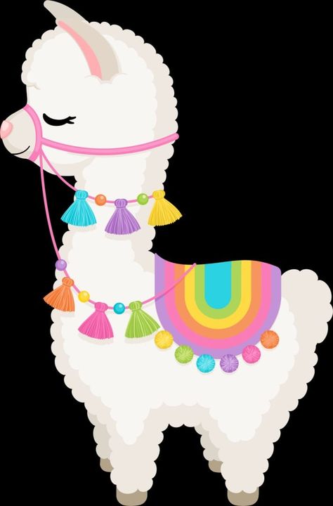 Lama Cartoon, Kawaii Llama, Llama Images, Llama Drawing, Llama Arts, Llama Birthday, Cute Alpaca, Foam Crafts, Cartoon Clip Art