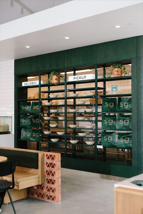 Houston, TX Sweetgreen
Designed while working with Sweetgreen & opened in 2021. Interior Architecture Presentation, Restaurant Shelving, Shop Shelving, Shelving Design, Unique Restaurants, Office Furniture Design, Retail Experience, Montgomery County, Experience Design