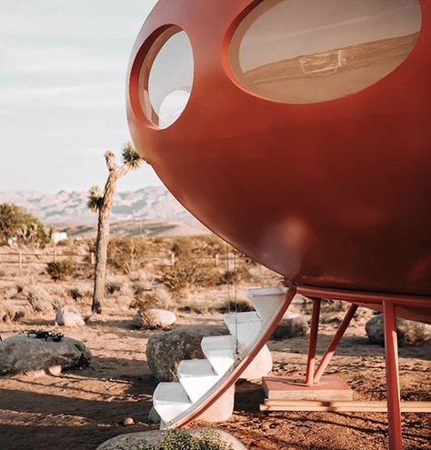 Mojave Moon, Dipping Pool, Water Tub, Atomic Ranch, Tiny Houses For Rent, Joshua Tree California, Bubble Tent, Wrap Around Deck, Jacuzzi Outdoor