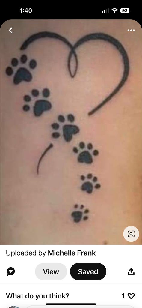 Dog Remembrance Tattoo Paw Print, Multiple Dog Tattoo, Doggie Tattoos, Dog Paw Tattoo Design, Paw Tattoos For Women, Tattoo Paw Print, Cat Paw Tattoo, Cat Paw Print Tattoo, Anklet Tattoos For Women