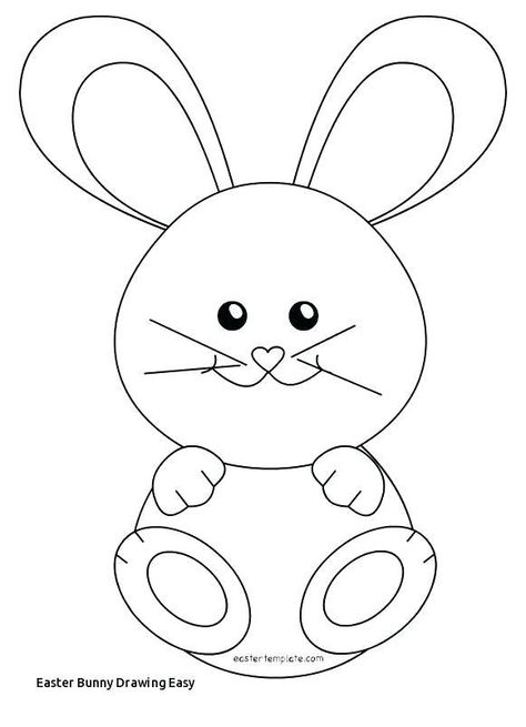 Manualidades Conejo Con Moldes - Blog De Imágenes 7DB Draw A Rabbit Easy, Easy Bunny Drawing, Draw A Rabbit, Easter Bunny Template, Bunny Sketches, Easter Bunny Colouring, Easter Drawings, Bunny Templates, Easter Templates