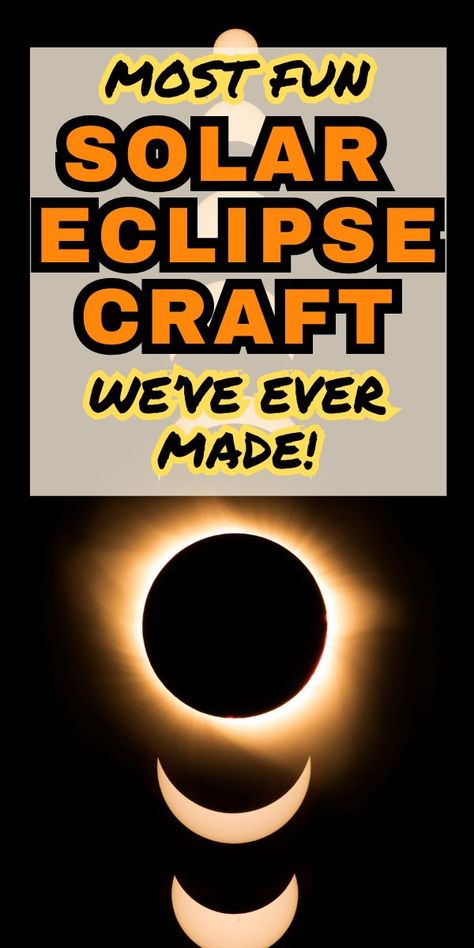 Solar System Project Ideas, Eclipse Craft, Solar Eclipse Kids, Solar Eclipse Party, Solar System Project, Eclipse Project, Christmas Science Activities, Solar Eclipse Activity, Eclipses Art