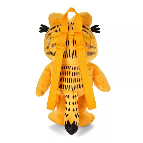 Garfield Clothes, Garfield Backpack, Silly Accessories, Garfield Items, Shadow Backpack, Cute Things To Buy, Garfield Stuff, Garfield Plush, Garfield Pictures