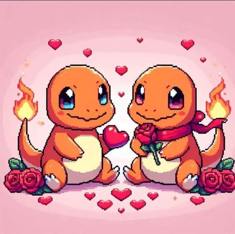 Pokemon In Love, Pokemon Valentine, Mythical Creatures, Love Letters, Pokemon, Art Inspiration, Valentines, Collage, Pins