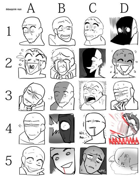 funny faces reference comic face how to illustrate illustrating draw drawing Man Expression Drawing, Fear Expression Drawing Reference, Begging Expression Drawing, Shy Facial Expression, Someone Talking Drawing, Fear Emotion Drawing, Pain Face Expression, Pain Expression Reference, Feared Face