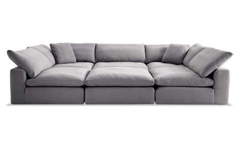 product item Bobs Sectional Sofa, Costco Grey Sectional, Kova Grand Pit Couch, Costco Sectional Sofa Gray, Oversized Sectional, 6 Piece Sectional, Bobs Furniture, Harmony Modular 3-piece Chaise Sectional, Sectional Sofas Living Room