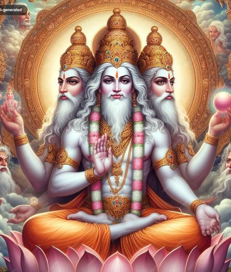 Brahma Dev, God Brahma, Bhagwan Images, Pictures Of Shiva, Lord Shiva Hd Images, Lord Vishnu Wallpapers, Hinduism Art, Shiva Shakti, Best Background Images