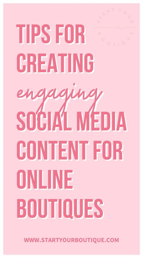 Social Media Marketing Boutique, Boutique Posts For Instagram, Online Boutique Ideas Social Media, Boutique Social Media, Boutique Content, Boutique Social Media Post Ideas, Boutique Instagram Posts Ideas, How To Grow My Online Boutique, Steps To Starting An Online Boutique