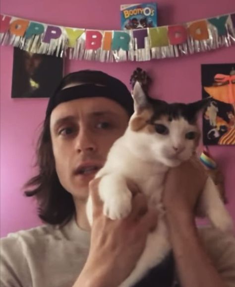 Rory Culkin With Cats, Rory Culkin Cat, Robbie Mercer, Culkin Brothers, Rory Culkin, Sarah Lynn, Get Off My Lawn, Scott Pilgrim Vs. The World, Mysterious Girl