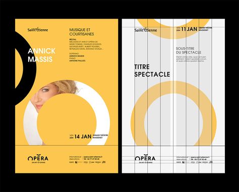 Opera Saint Etienne identity Small Booklet, Saint Etienne, Branding Identity, Editorial Layout, Corporate Identity, 로고 디자인, Identity Design, Brand Design, Editorial Design