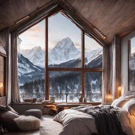 Washington Airbnb, Mountain Chalet Interior, Diy Winter Decorations, Winter Decor Diy, Diy Winter Decor, Mountain House Interior, Mountain Lake House, Winter Decorating Ideas, Winter Decor Ideas