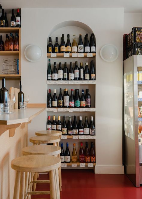 Why deli and wine bar Lulu’s is winning the hearts of locals in Herne Hill | Journal | The Modern House Coffee/wine Bar Ideas, Wine Shop Interior, Wine Bar Design, Wine Bistro, Coffee/wine Bar, Wine Shop, The Modern House, Coffee Wine, Wine Store