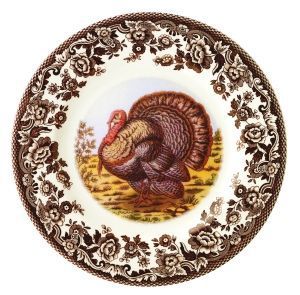 "We are just beginning to be engaged in another Christmas Duty, & next to eating Turkies, a very pleasant one, laying out Edward’s money for the Poor; & the Sum that passes through our hands this year is considerable, as Mrs. Knight left £20 to the parish." -- Jane Austen Plates Ideas, Spode Woodland, Turkey Plates, Turkey Salad, Turkey Platter, Kitchen Plate, Thanksgiving Table Settings, Turkey Dinner, Soup Plating