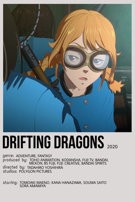 Drifting Dragons, Kana Hanazawa, Minimalist Poster, Zelda Characters, Anime, Fictional Characters