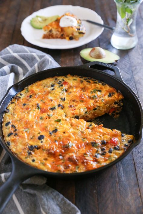 Turkey Chorizo Recipe, Chorizo Recipes Breakfast, Turkey Chorizo, Chorizo Recipes Dinner, Chorizo Frittata, Chicken Frittata, Yukon Gold Potato, Black Beans Corn, Shredded Turkey