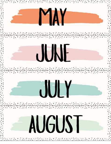 Months Poster Classroom, Teacher Rp Ideas, Classroom Themes Preschool, Teaching Classroom Decor, Toddler Themes, Elementary Classroom Decor, French Classroom, Teaching First Grade, Classroom Printables