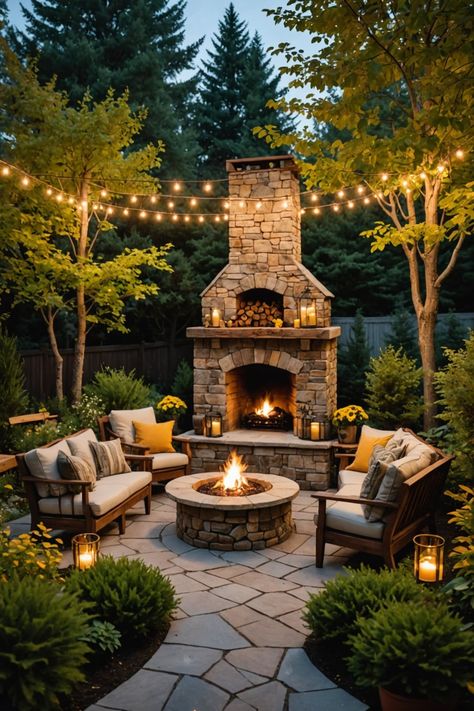 21 Rustic Garden Designs - Toolz Geek Outdoor Cottage Ideas, Rustic Landscaping Ideas, Garden With Bench, Colorado Backyard, Cottage Airbnb, Wooded Backyard, Rustic Garden Design, Rustic Landscaping, Rustic Backyard