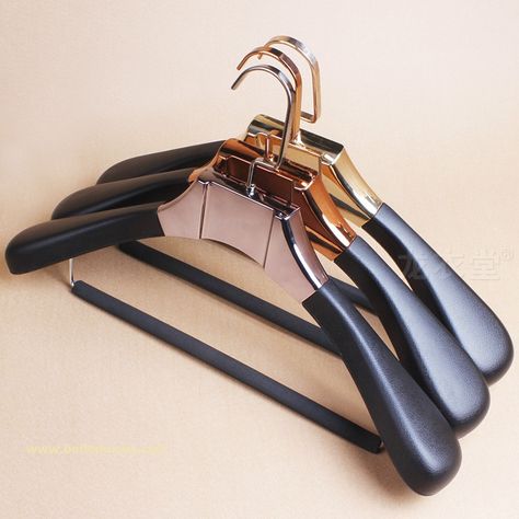 Regardless of the quality of your suits and other garments, it is essential to care for them properly, otherwise they will deteriorate quickly. Such care begins with the hangers you use, and there are no better luxury wooden hangers than the ones produced by Butler Luxury. Fur Clothes, Hunting Chair, Gold Suit, Suit Hangers, Padded Hangers, Velvet Hangers, Fur Clothing, Metal Hanger, Clothes Hangers