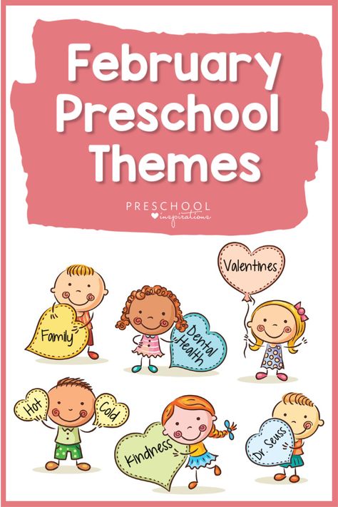 Using themes makes teaching preschool a breeze this February! We do all the work for you with this list of February preschool themes that includes activities, lesson plans, crafts, and more! Preschool Themes For February, February Lesson Plan Themes, February Themes For School, Preschool February Themes, February Lesson Plans Preschool, February Preschool Themes Lesson Plans, February Themes For Toddlers, February Themes For Preschool, February Lesson Plans For Toddlers