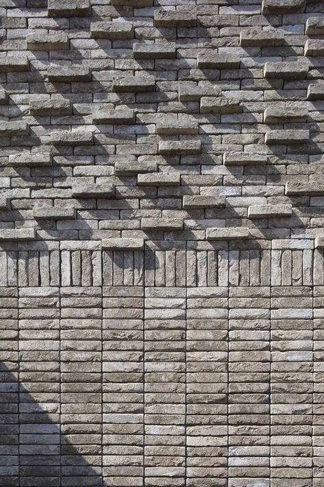 6 Innovative Brickwork Patterns - Creative Brick Solutions Facade Detail, Facade Pattern, Brick Cladding, Brick Detail, Architectural Materials, Facade Material, Stone Facade, Brick Architecture, Brick Facade