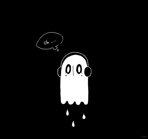 Napstablook Pfp, Napstablook Icon, Undertale Ghost, Undertale Logo, Undertale Napstablook, Ghost Comic, Fox Games, Undertale Drawings, Dark Art Illustrations