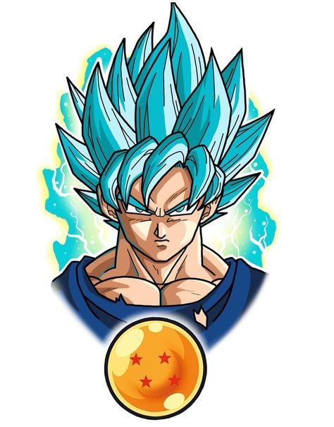 Dragón ball Dragon Ball Z Drawings, Dragon Ball Tattoo Ideas, Dragon Ball Drawing, Dragon Ball Z Art, Dragon Ball Super Saiyan, Goku Blue, Goku Super Saiyan Blue, Dragon Ball Tattoo, Dragon Ball Wallpaper Iphone