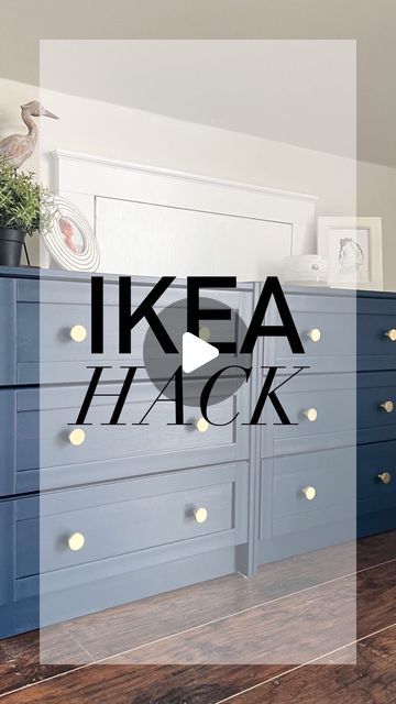 41K likes, 190 comments - ikeahack on July 5, 2023: "@diyonthedayley shared her great IKEA RAST dresser hack! She attached two RAST dressers and incorporated a shaker detail on the front using PVC lattice trim to elevate the design. The prep work involved filling knots, caulking, and sanding with 220 grit paper. After priming with a shellac-based primer, she painted it using the Naval shade by @hgtvhomebysherwinwilliams Once everything was dry, she finished it off with some budget-friendly gold Rast Ikea Makeover, Ikea Gursken Hacks, Rast Diy, Rast Dresser Hack, Rast Ikea, Rast Dresser, Ikea Rast Dresser, Ikea Rast Hack, Dresser Hack