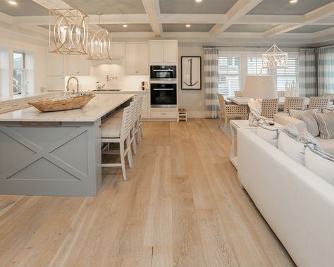 Rustic Hardwood Flooring | Sawyer Mason Structured Wide Plank Beach House Flooring Ideas, Blonde Wood Floors, Coastal Flooring Ideas, Hardwood Floor Stain Colors, Blonde Flooring, Rustic Hardwood Floors, Floor Stain Colors, Dream Nature, Beach House Flooring