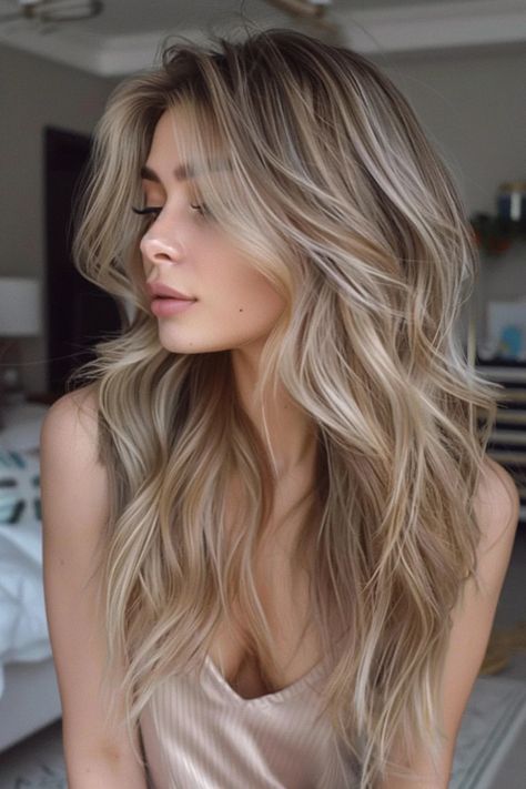 42 Fall Blonde Hair Color Ideas That Are Cozy, Warm, and Oh-So-Chic 26 Fall Cool Blonde Hair, Blond Highlights In Light Brown Hair, Lived In Blonde Cool Tone, Blonde Hair For Warm Undertones, Blonde To Bronde Before And After, Cozy Blonde Hair, Brown Lowlights On Blonde Hair, Caramel Lowlights On Blonde Hair, Blonde Hair With Brown Highlights And Lowlights