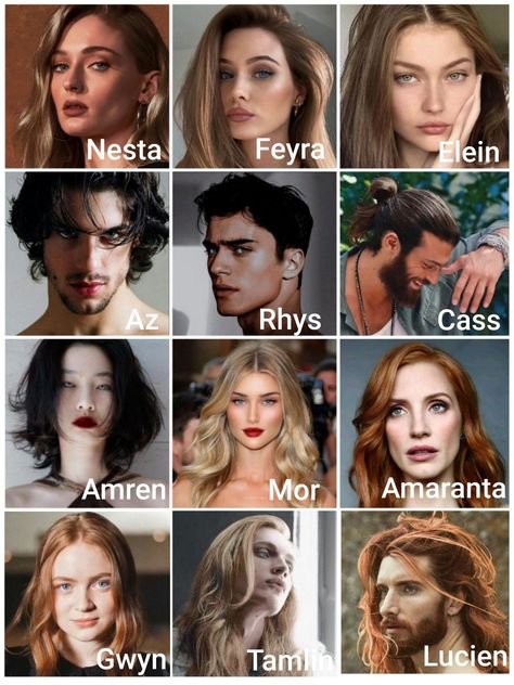 Acotar Fanart All Characters, Nesta Archeron And Cassian Fanart, Rhysand Azriel And Cassian, Morgan Acotar Fanart, Nesta Fanart Acotar, Acotar Koschei, Lucien Vanserra Fan Cast, Amaranths Acotar, Amren Acotar Fanart True Form