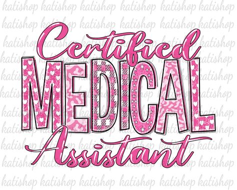 Ccma Medical Assistant, Medical Assistant Aesthetic, Nursing School Inspiration, Certified Medical Assistant, Fertility Health, Medical School Life, Certified Nursing Assistant, Happiness Challenge, Nurse Study Notes