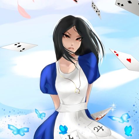 American McGee's Alice / Alice Madness Returns art | avonlii_art Alice Madness Returns Fanart, Evil Alice, American Mcgee’s Alice, Dark Alice In Wonderland, Madness Returns, Playstation Store, Alice Liddell, Alice Madness Returns, Alice Madness