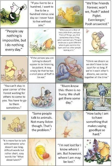 Quotes Winnie The Pooh, Winnie Poo, Winnie The Pooh Quotes, Winnie The Pooh Friends, Pooh Quotes, Quotes Disney, Super Quotes, Ideas Quotes, Trendy Quotes