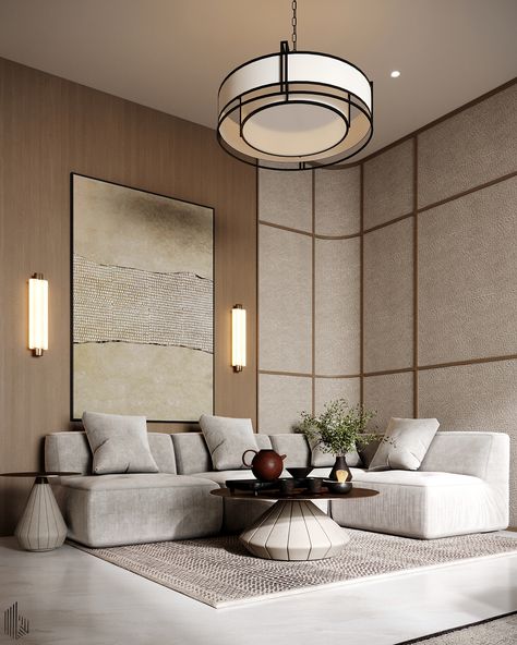 Modern Chinese Living Room, Chinese Style Bedroom, Modern Chinese Interior, Chinese Bedroom, Japandi Living Room Design, Chinese Living Room, Luxury Living Room Inspiration, Bedroom Behance, European Living Room