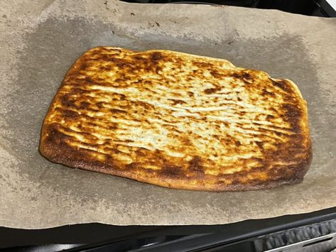 Cottage Cheese Flatbread + Butter | Cooking Up A Storm with Jacob Cheese Flatbread, Buttermilk Biscuits Recipe, Fries Recipe, Cook Up A Storm, Homemade Butter, Buttermilk Biscuits, Cheese Cloth, Pizza Crust, Flatbread