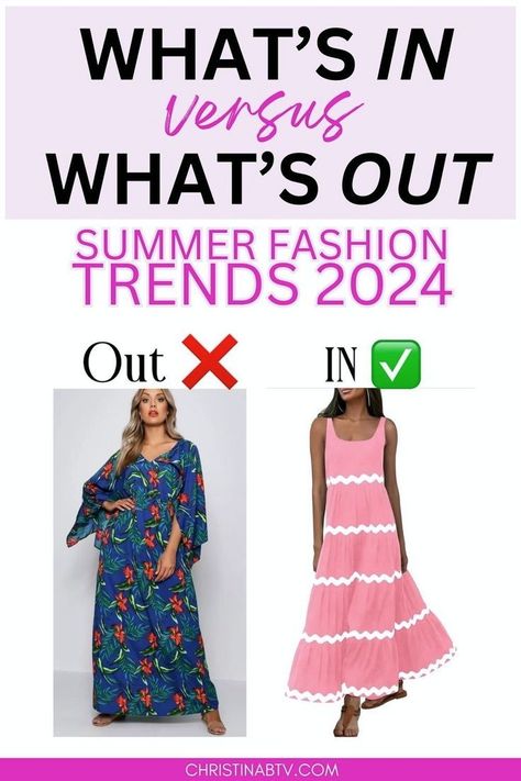 Stay ahead of the curve with our guide to the best upcoming fashion trends for summer 2024. Elevate your summer wardrobe with the hottest styles and must-have pieces! What To Wear This Summer 2024, Summer 2024 Style Trend, What To Wear Summer 2024, Summer Outfit Trends 2024, 2024 Fashion Trends For Women Summer, Women’s 2024 Summer Fashion, Summer Styles 2024, Summer Outfits 2024 Fashion Trends Women Dress, Trending Summer Outfits 2024