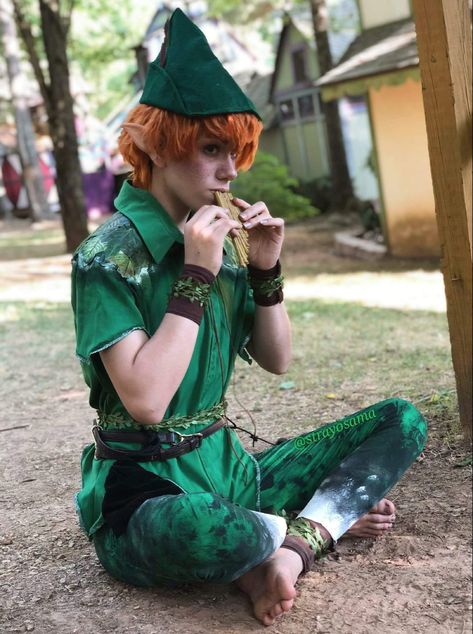 Peter Pan Halloween Costume, Peter Pan Halloween Costumes, Peter Pan Cosplay, Peter Pan Outfit, Lost Boys Peter Pan, Peter Yb, Peter Pan Costumes, Fantasy Inspo, Peter Pan Costume