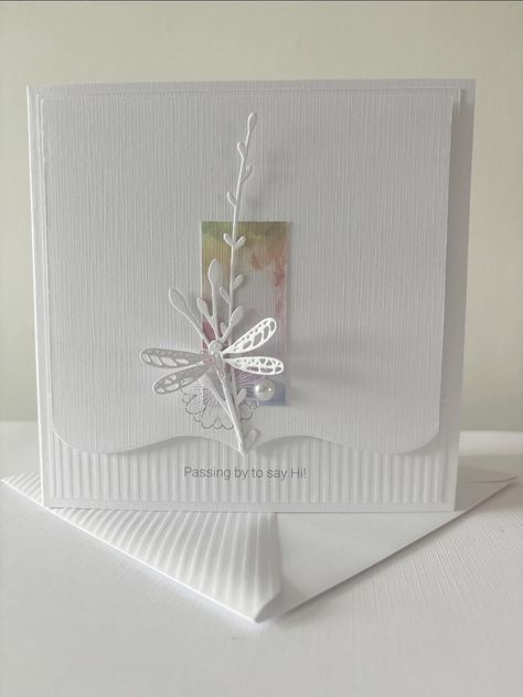 Shayne Eddie, Paper Ribbon Crafts, Designer Paper Cards, Happy Birthday Cards Diy, Card Sketches Templates, Sympathy Cards Handmade, Simple Birthday Cards, Hand Made Greeting Cards, Making Greeting Cards