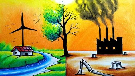 Clean Energy Poster, Affordable And Clean Energy, List Of Drawing Ideas, Energy Drawing, Energy Poster, Poster Green, Drawing Ideas Creative, Kids Animals, Hinduism Art