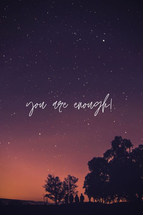 you are enough! #selflove #selfquotes #youareenough #quoteinspiration #selfcare #shortquotes Im Enough Wallpaper, You Are Enough Quote For Him, You Are Enough Wallpaper Phone, You Are Enough Quote Wallpaper, Deep Self Love Quotes, Self Love Quotes Short Aesthetic, Quotes Phone Wallpaper, You Are Enough Quote, Wall Magazine