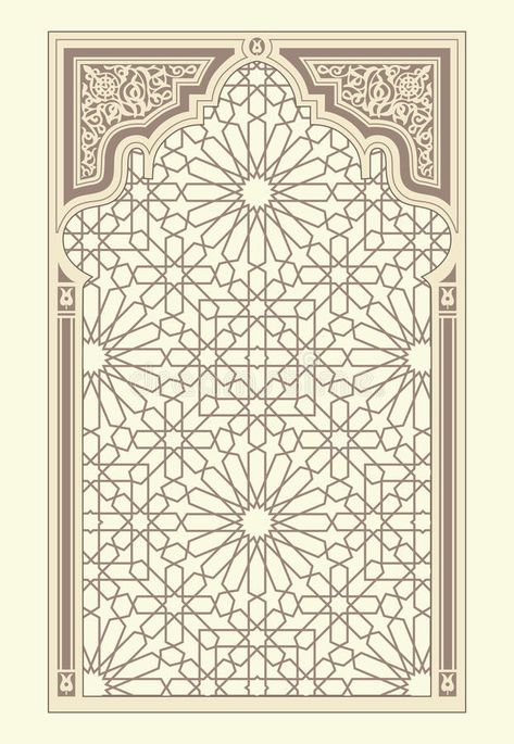 Photo about Background with a seamless pattern in Arabian style. Illustration of continuous, vintage, lace - 32850320 Arabian Pattern, Motif Arabesque, Islamic Patterns, Arabesque Pattern, Arabic Pattern, Arabic Design, Vintage Pattern Design, Islamic Art Pattern, Islamic Artwork